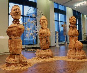 Burrow Sculptor Exhibit